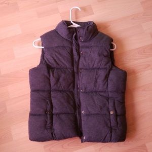 Puffy cotton vest